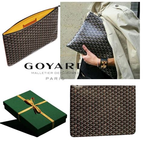 goyard senat pouch gm|Goyard senat bag.